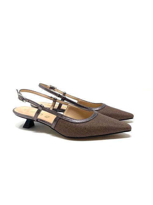 Slingback donna in tessuto IL LACCIO | 1971005OASIMARRONE/LUMTOR
